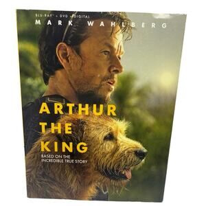 NEW! Arthur The King (Blu-ray DVD Digital) Slipcover 2024 M. Wahlberg True Story